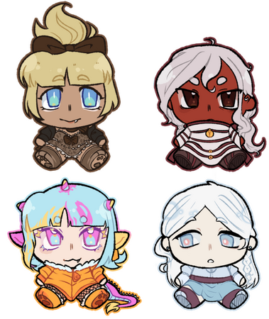 Characters belong to vl11x on Toyhouse.